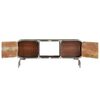 vidaXL Mobile TV Multicolore 110x30x42 cm Legno Massello di Recupero