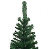 vidaXL Albero di Natale Preilluminato con Palline 240 cm Verde