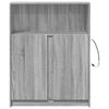 vidaXL Credenza con LED Grigio Sonoma 77x34x100cm in Legno Multistrato