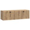 vidaXL Mobile Porta TV da Muro 98 x 31 x 30 cm Rovere Artigianale