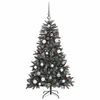 vidaXL Albero di Natale artificiale con 150 LED Verde 150 cm