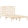 vidaXL Giroletto in Legno Massello 135x190 cm Double