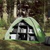 vidaXL Tenda Portaoggetti con 9 Scomparti Verde Impermeabile