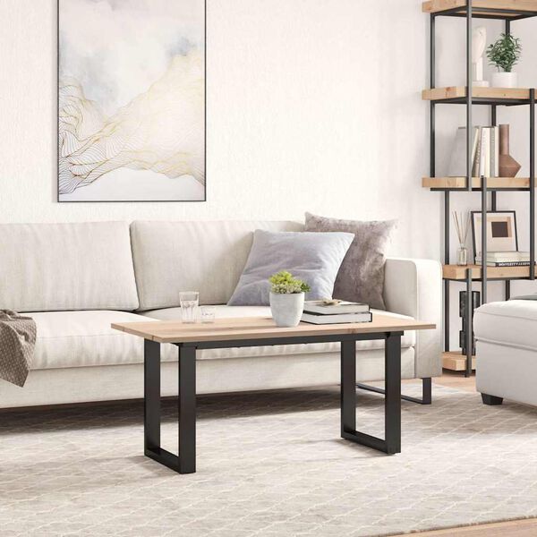 vidaXL Piano per Tavolo 100x50x1,7 cm Rettangolare Legno Massello Pino