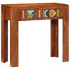 vidaXL Tavolo Consolle 80x35x75 cm in Legno Massello di Acacia