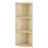 vidaXL Mensola angolare 3 livelli 41,5 x 41,5 x 107,5 cm