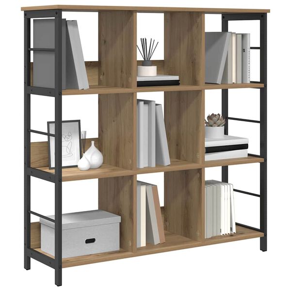 vidaXL Libreria Rovere artigianale 102 x 32 x 104,5 cm
