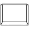vidaXL Tavolo Consolle Trasparente 100x35x75 cm in Vetro Temperato