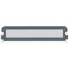vidaXL Sponde Letto di Sicurezza Bambini Grigio 180x42cm Poliestere
