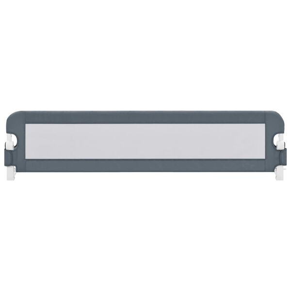 vidaXL Sponde Letto di Sicurezza Bambini Grigio 180x42cm Poliestere