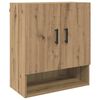 vidaXL Mobiletto a muro 60 x 31 x 70 cm Legno ingegnerizzato