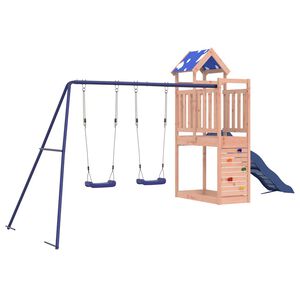vidaXL Set da Gioco da Esterno in Legno Massello di Douglas