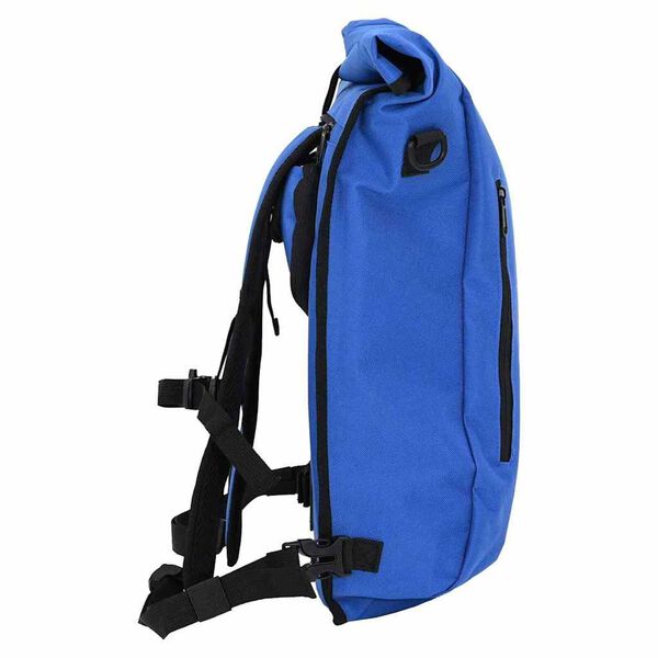 vidaXL Borsa per biciclette Blu 31 x 13 x 58 cm Poliestere