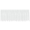 vidaXL Tenda in Pizzo Bianco 120 x 400 cm Poliestere