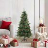 vidaXL Albero di Natale Artificiale con Rami Pieghevoli Verde 120 cm