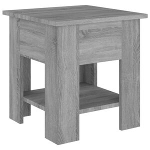 vidaXL Tavolino da Salotto Grigio Sonoma 40x40x42 cm Legno Multistrato