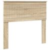vidaXL Testiera Rovere Sonoma Legno multistrato