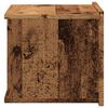 vidaXL Comodini a Muro 2 pz Legno Antico 40x32x30 cm