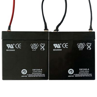 vidaXL Batterie di Ricambio per Scooter Elettrico 2 pz 12V 4,5Ah
