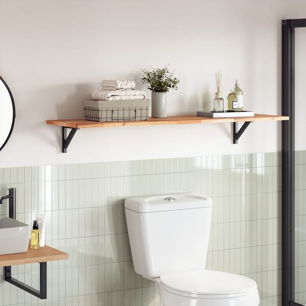 vidaXL Piano Tavolo Rettangolare 140x40x2 cm Legno Massello di Acacia