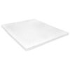vidaXL Coprimaterasso 160x200cm Schiuma a Freddo Superficie a Onde 6cm