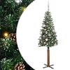 vidaXL Albero di Natale snodato con 150 LED con supporto Verde 150 cm
