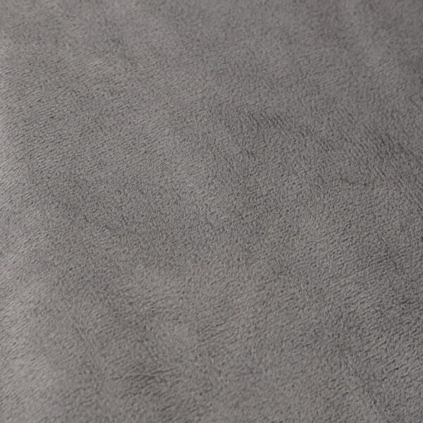 vidaXL Coperta Ponderata con Copertura Grigia 122x183 cm 5 kg Tessuto