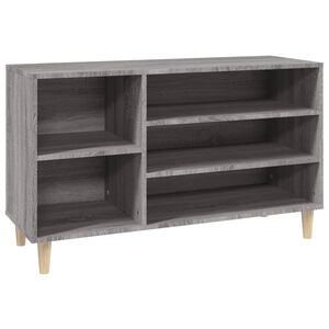 vidaXL Scarpiera Grigio Sonoma 102x36x60 cm in Legno Multistrato