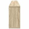 vidaXL Mensole Parete a Cubo 4pz Rovere Sonoma 100x15x30cm Multistrato