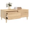 vidaXL Tavolino Salotto Rovere Sonoma 90x50x36,5 cm Legno Multistrato