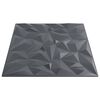 vidaXL Pannelli Murali 24 pz Grigi 50x50 cm XPS 6 m² Ametista