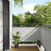 vidaXL Paravento Balcone Grigio chiaro 75x700cm 100% Poliestere Oxford