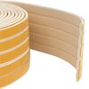 vidaXL Nastro adesivo per finestre Bianco 9 x 3 mm 12 m Schiuma EPDM