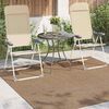 vidaXL Tappeti per area Quadrato Naturale 120 x 120 cm