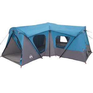 vidaXL Tenda Familiare Blu 610 x 610 x 210 cm