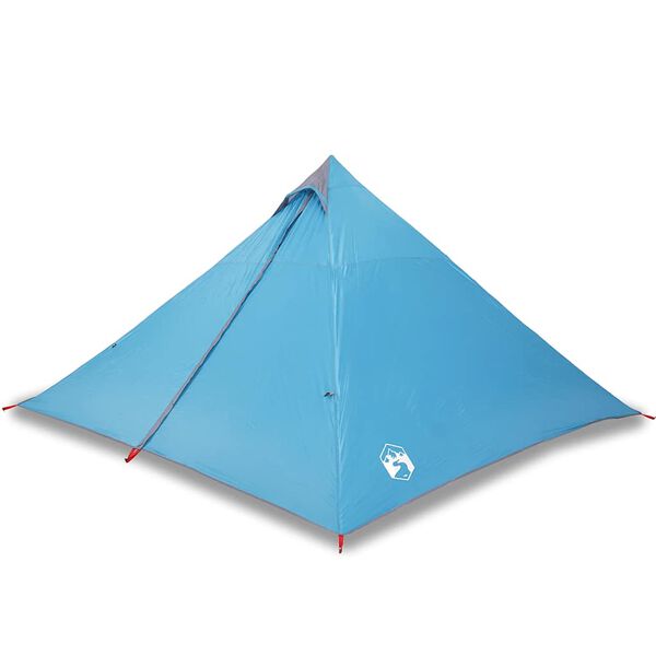 vidaXL Tenda Familiare Tipi per 7 Persone Blu Impermeabile
