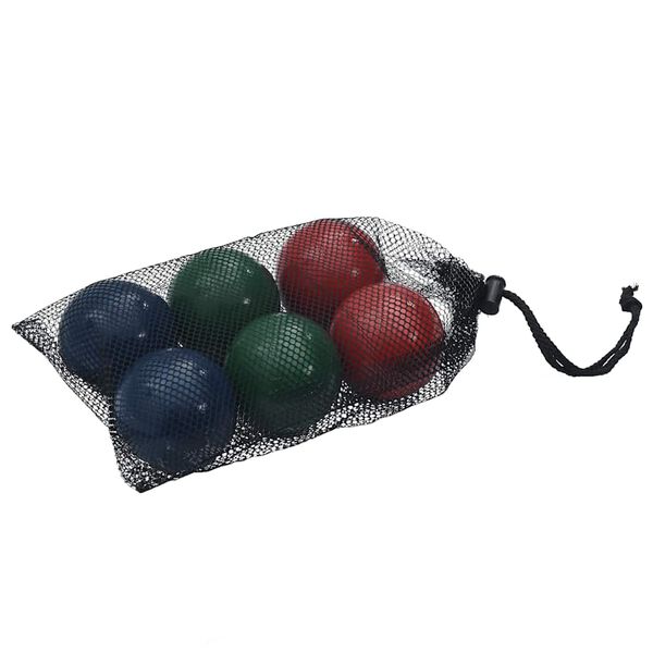 vidaXL Set Bocce 8 pz con Custodia Trasporto in Legno Massello di Pino