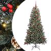 vidaXL Albero di Natale artificiale con 300 LED Verde 210 cm