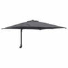 vidaXL Ombrello da giardino Antracite 248,5 x 247,5 x 160 cm