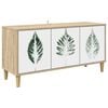 vidaXL Mobile TV HANAU 102 x 33 x 50 cm Sonoma Legno ingegnerizzato