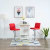 vidaXL Sgabelli da Bar 2 pz Rossi in Similpelle
