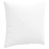 vidaXL Cuscini da Divano 2 pcs Bianco 50 x 50 cm Tessuto