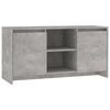 vidaXL Mobile Porta TV Grigio Cemento 102x37,5x52,5 cm in Truciolato