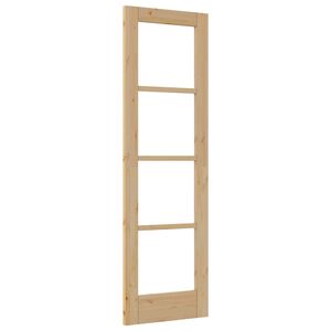 vidaXL Porta Interna ORKDAL Marrone 61 x 198,5 cm