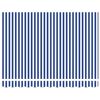 vidaXL Tettuccio Elettrico Retrattile Blu e Bianco 3 x 2,5 m