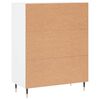 vidaXL Credenza Bianca 69,5x34x90 cm in Legno Multistrato