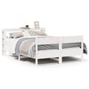 vidaXL Letto senza Materasso Bianco 120x190 cm Legno Massello di Pino