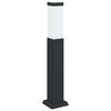 vidaXL Lampada a paletto 50 cm Nera IP44