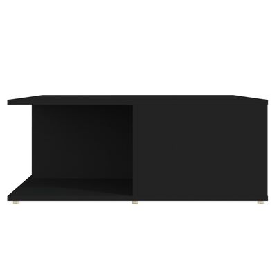 vidaXL Tavolino da Salotto Nero 80x80x31 cm in Legno Multistrato