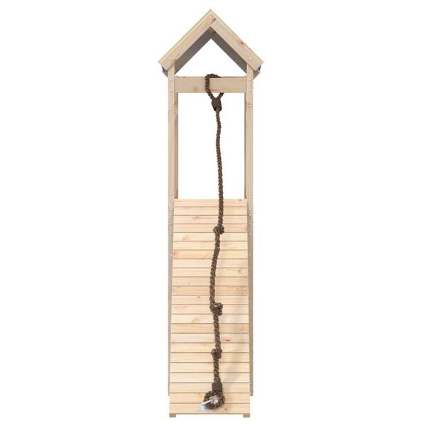 vidaXL Set da Gioco da Esterno in Legno Massello di Pino